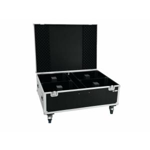 ROADINGER Flightcase 4x THA-250F with wheels