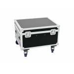 ROADINGER Flightcase 4x LED TMH-X1 Moving Head Beam met wielen