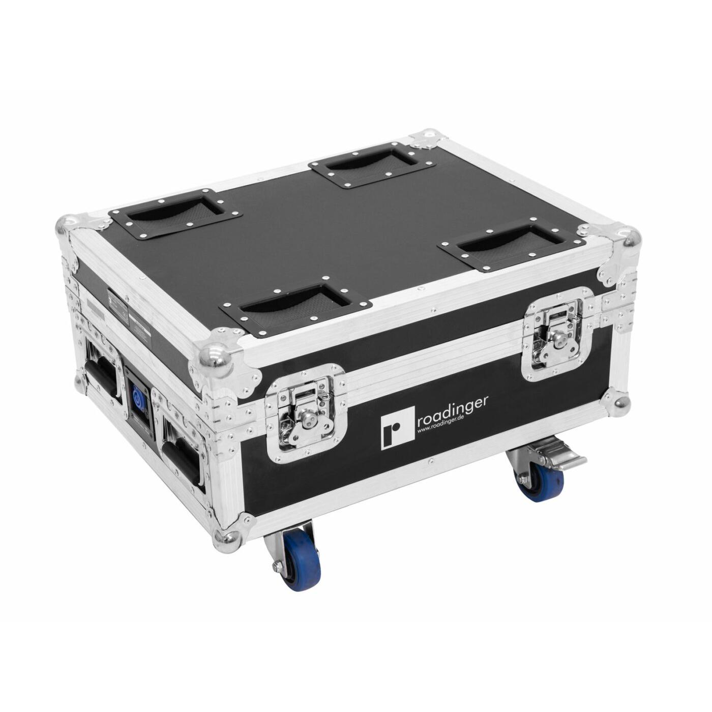 ROADINGER Flightcase 4x AKKU IP UP-4 QuickDMX with charging function - Image 2