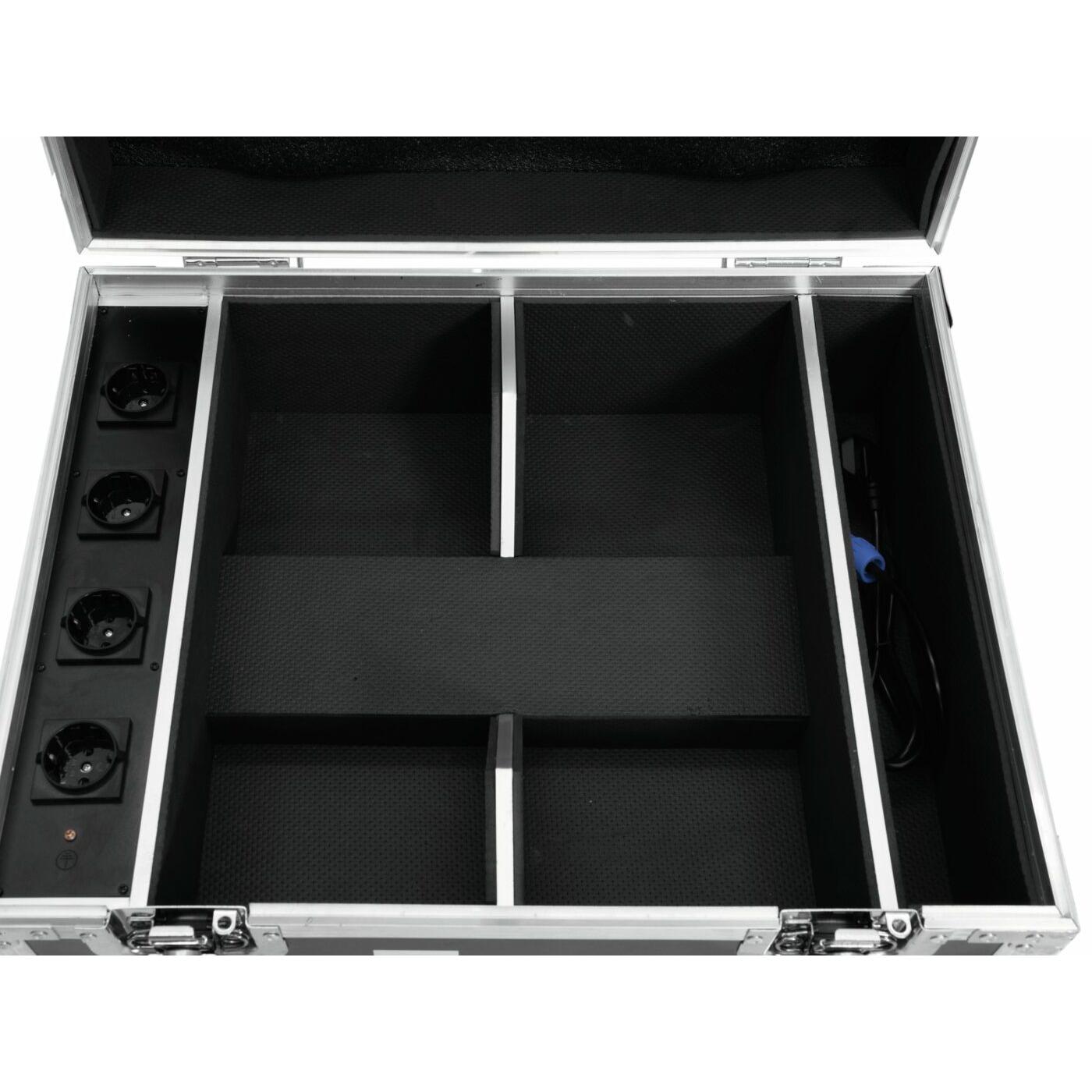 ROADINGER Flightcase 4x AKKU IP UP-4 QuickDMX with charging function - Image 4