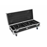 ROADINGER Flightcase 8x AKKU IP UP-4 QuickDMX met oplaadfunctie