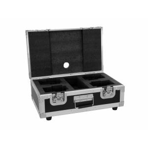 ROADINGER Flightcase 4x AKKU Dot 1 RGB/WW QuickDMX