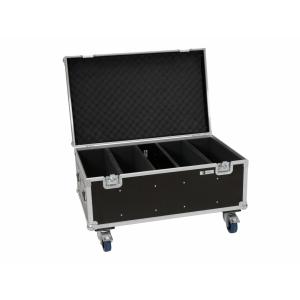 ROADINGER Flightcase 4x Multiflood Pro IP RGBW MK2 with wheels