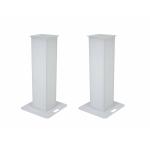 EUROLITE 2x Stage Stand 100cm incl. hoes en tas, wit