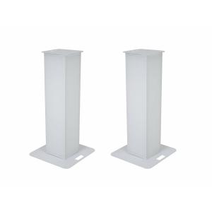 EUROLITE 2x Stage Stand 100cm incl. Cover and Bag, white