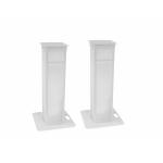 EUROLITE 2x Stage Stand variabel incl. hoes en tas, wit