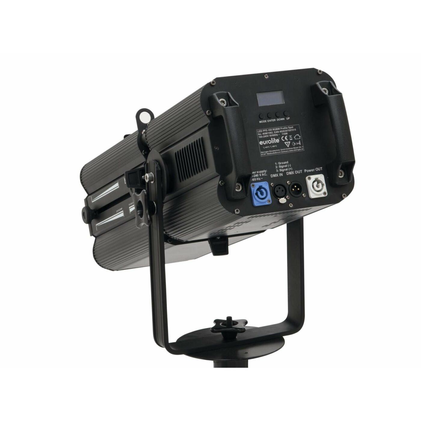 EUROLITE LED PFE-100 RGBW Profile Spot - Image 3