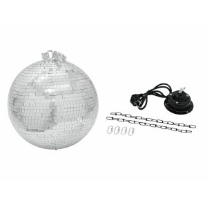 EUROLITE 40 cm Disco Ball - Mirror Ball with Motor