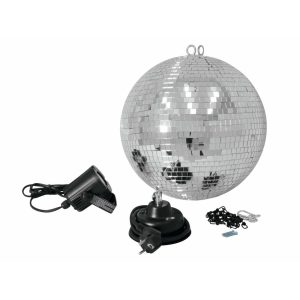 EUROLITE 30 cm Disco Ball - Mirror Ball Set with LED spot