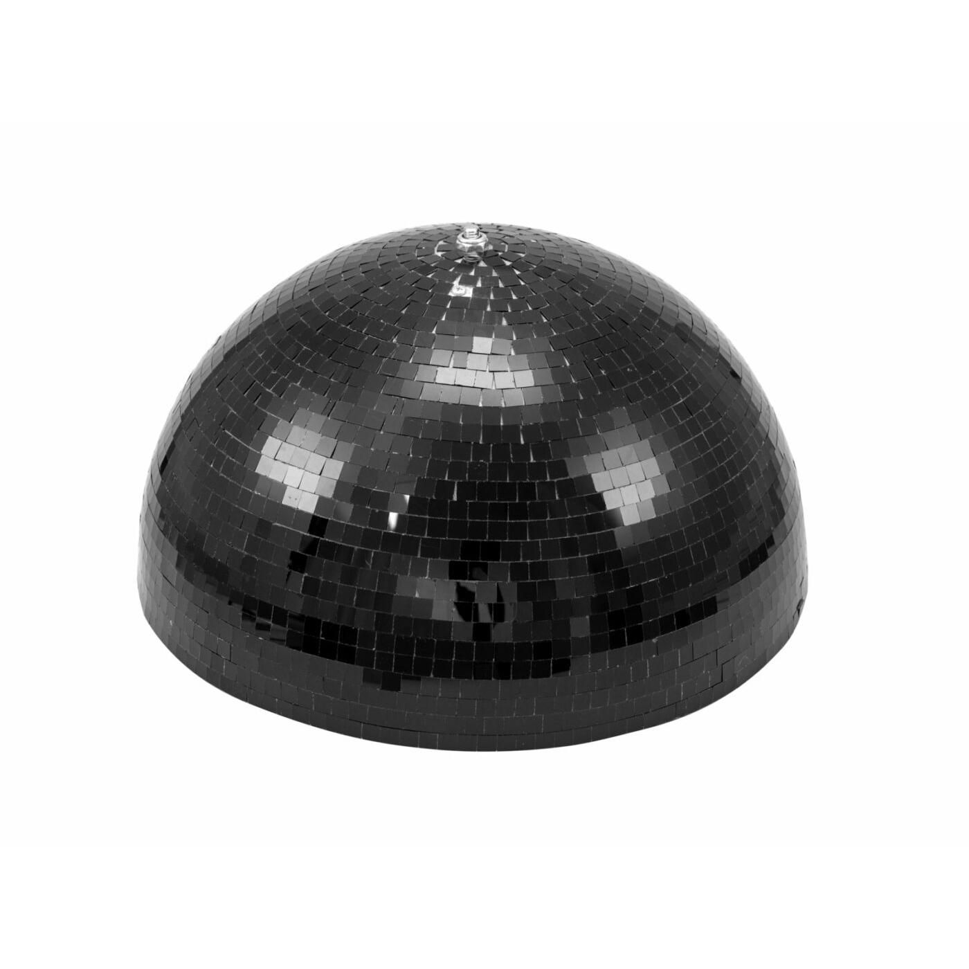 EUROLITE 40 cm Black Disco Ball - Mirror Ball with Motor
