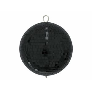 EUROLITE 20 cm Black Disco Ball - Mirror Ball
