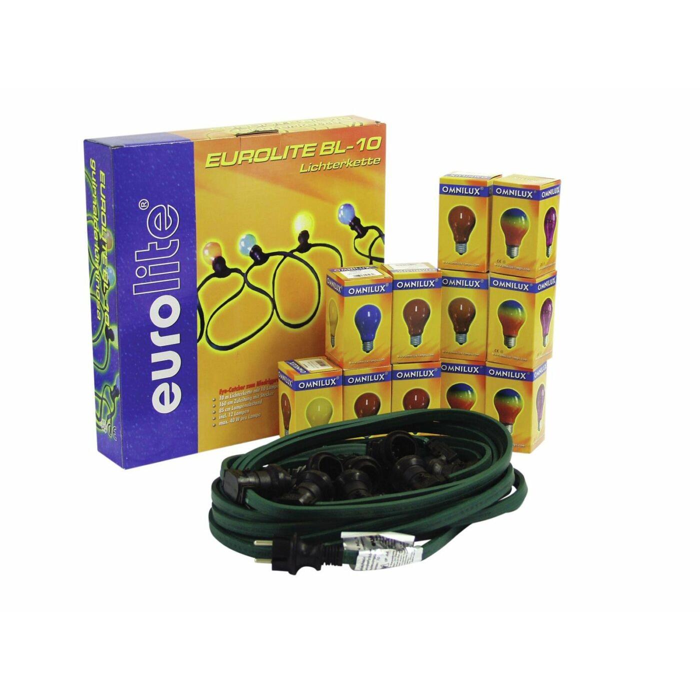 EUROLITE BL-10 E-27 string of lights with 12 Bulbs - Image 3