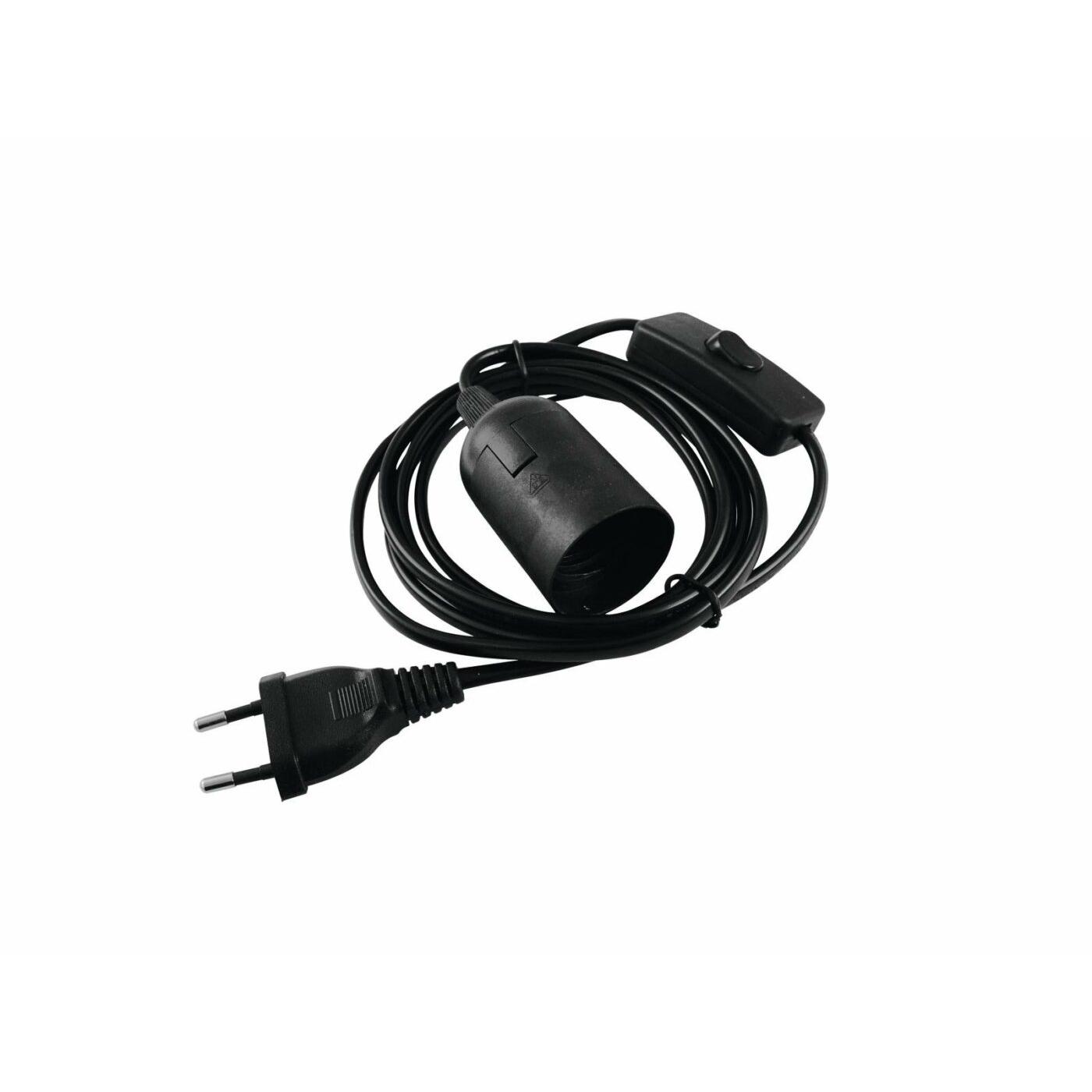 EUROLITE E-27 Socket Power Cable, Plug, Switch - Image 3