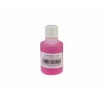 EUROLITE UV-actief stempelinkt, transparant rood, 50ml