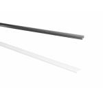 EUROLITE afdekking voor U-profiel 20mm melkachtig 2m