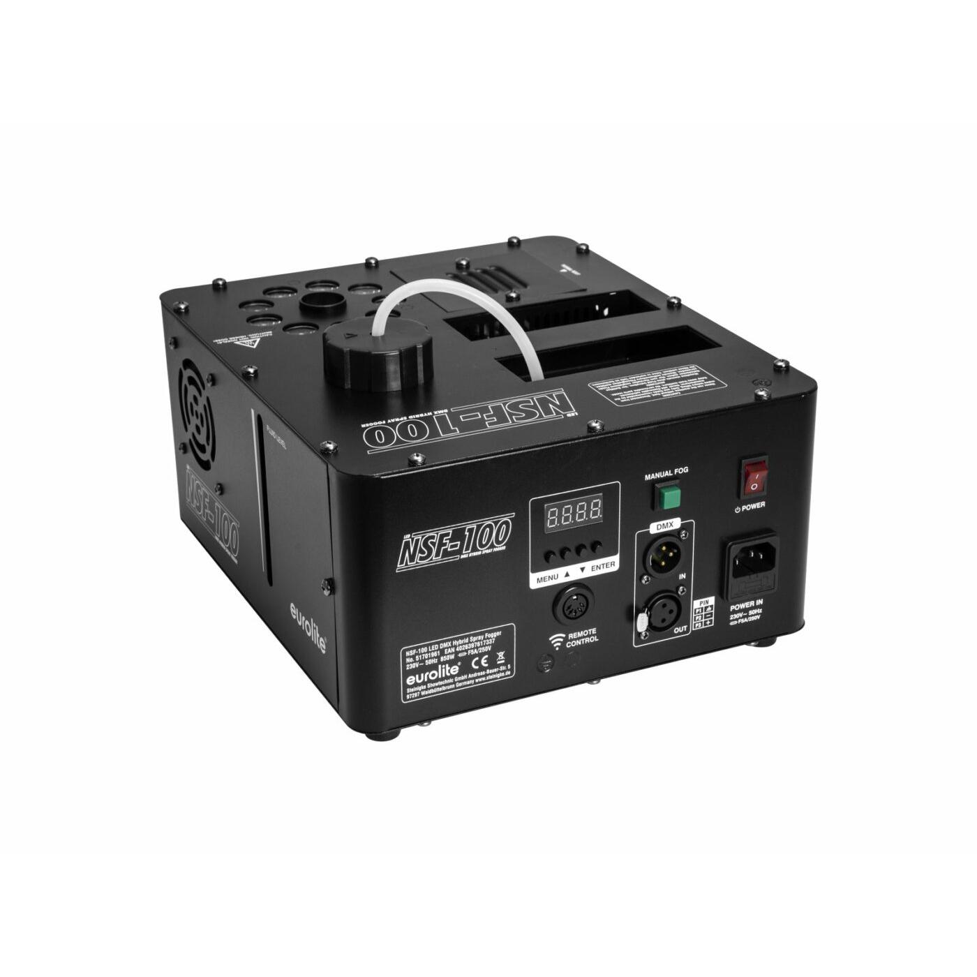 EUROLITE NSF-100 LED DMX Hybrid Spray Fogger - Image 2