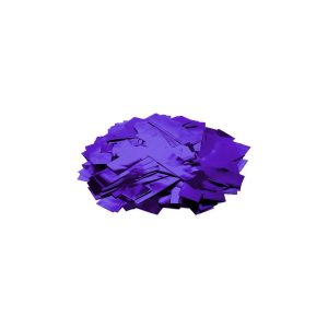 TCM FX Metallic Confetti rectangular 55x18mm, purple, 1kg