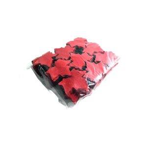 TCM FX Slowfall Confetti Maple Leaves 100x100mm, red, 1kg