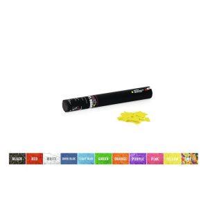 TCM FX confetti kanon - shooter 50cm, geel