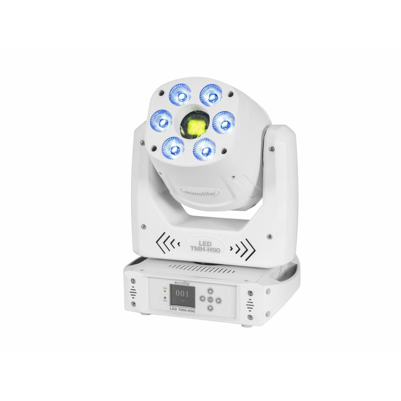 EUROLITE LED TMH-H90 Hybrid Moving Head Spot/Wash COB wh - Image 2