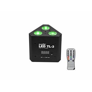 Battery-powered uplighter