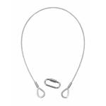 EUROLITE Safety Bond A 3x600mm tot 5kg, zilver
