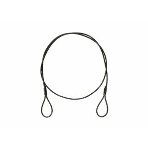 EUROLITE Steel Rope (SC) 900x3mm black without quick link