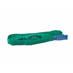 SHZ Round Sling 3m, max. Load 2000KG according to EN 1492-2 SF7 green
