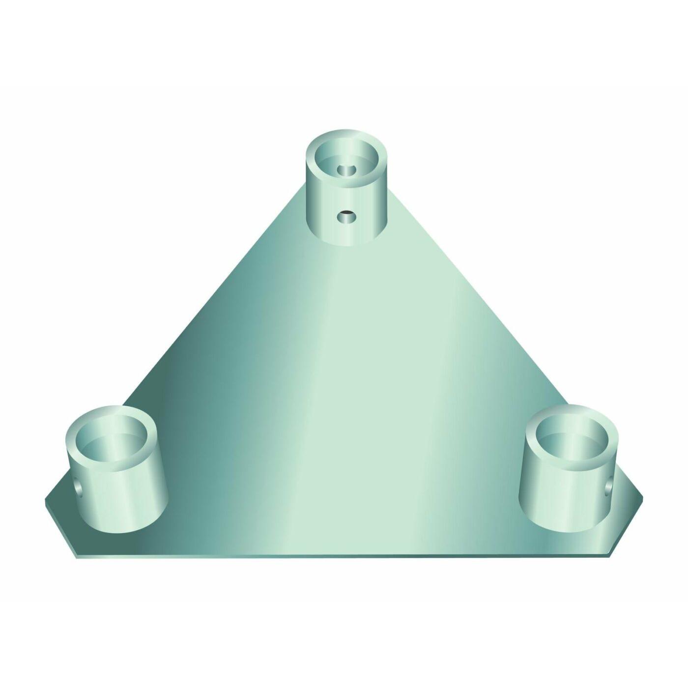 ALUTRUSS TRILOCK Base/Wall-Plate QTGP - Image 2