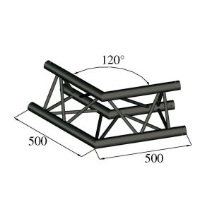 ALUTRUSS TRILOCK S-PAC 22 2-way Corner 120¬∞black