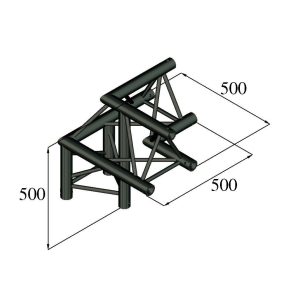 ALUTRUSS TRILOCK S-PAL-31 3-way Corner / right
