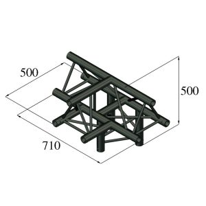 ALUTRUSS TRILOCK S-PAT-43 4-way Piece /"
60302541"