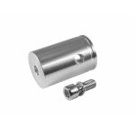 ALUTRUSS QUADLOCK Female Conische koppeling met schroef