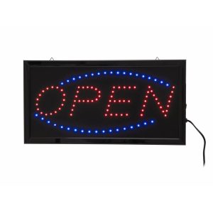 EUROLITE LED Sign OPEN classic