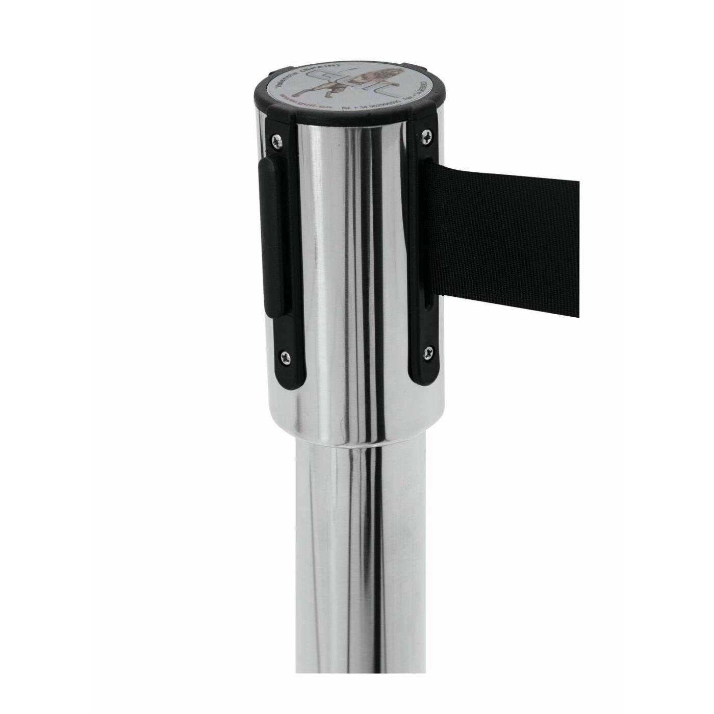 GUIL PST-11N Barrier System with Retractable Belt (black) - Image 3