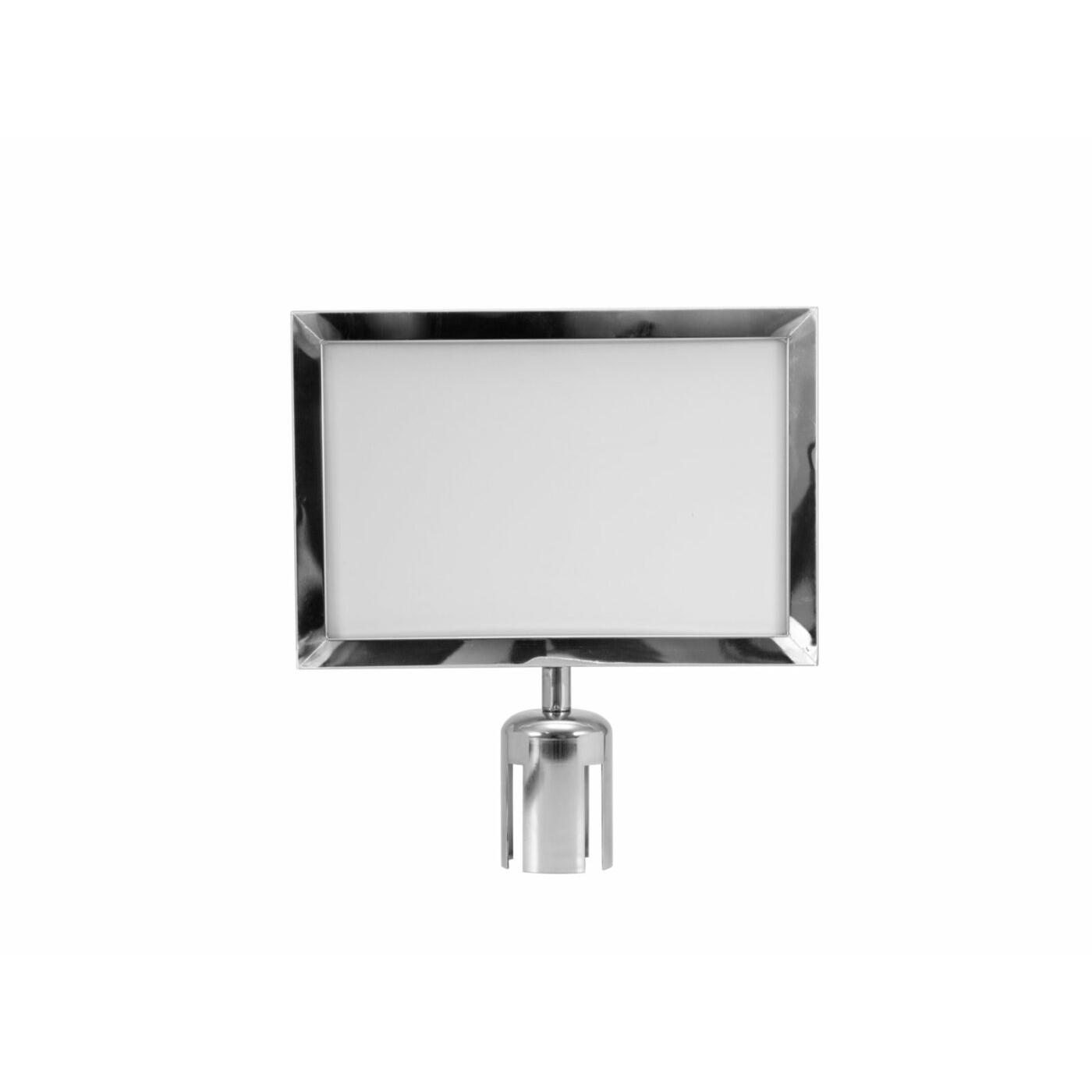 EUROLITE Sign for Eurolite Barrier 317x215 silver - Image 2