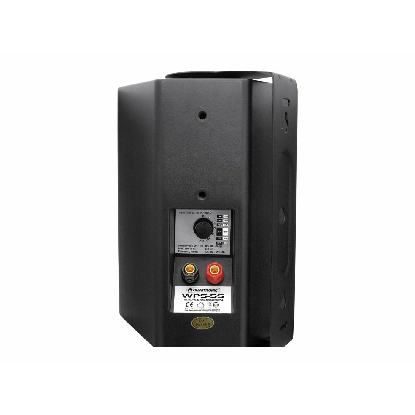 OMNITRONIC WPS-5S PA Wall Speaker - Image 4