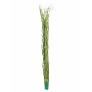 EUROPALMS Reed grass, light green, artificial,  127cm