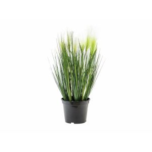 EUROPALMS Feather grass, artificial, white, 60cm
