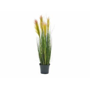 EUROPALMS Feather grass, artificial, ros√©, 90cm