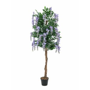 EUROPALMS Wisteria, artificial plant, purple, 180cm