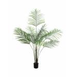 EUROPALMS Areca palm met grote bladeren, kunstplant, 185cm