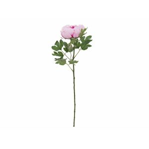 EUROPALMS Peony Branch classic, artificial plant, pink, 80cm