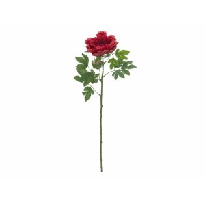 EUROPALMS Peony Branch classic, artificial plant, magenta, 80cm