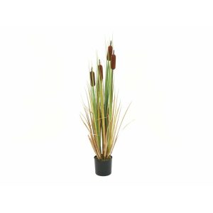 EUROPALMS Bulrush, artificial plant, 150cm