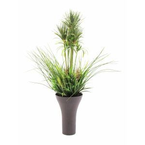 EUROPALMS Mixed Grass bush, artificial, 90cm
