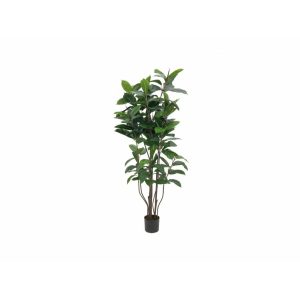 EUROPALMS Rubber Tree, artificial plant, 150cm