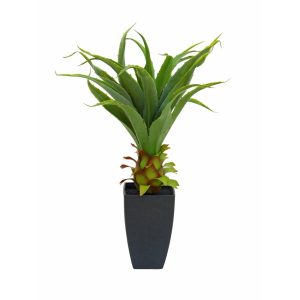 EUROPALMS Agave plant with pot, artificial plant, 75cm