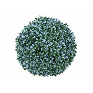EUROPALMS Grass ball, artificial,   blue, 22cm