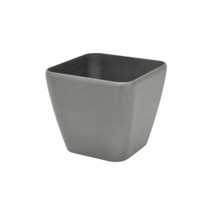 EUROPALMS Deco pot LUNA-33, rectangular, silver